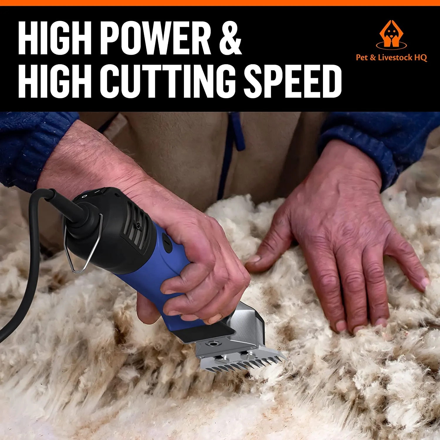 Sheep Shears Electric Clippers Shearing Machine I  Grooming Kit Animal Hair Cutting I  380W