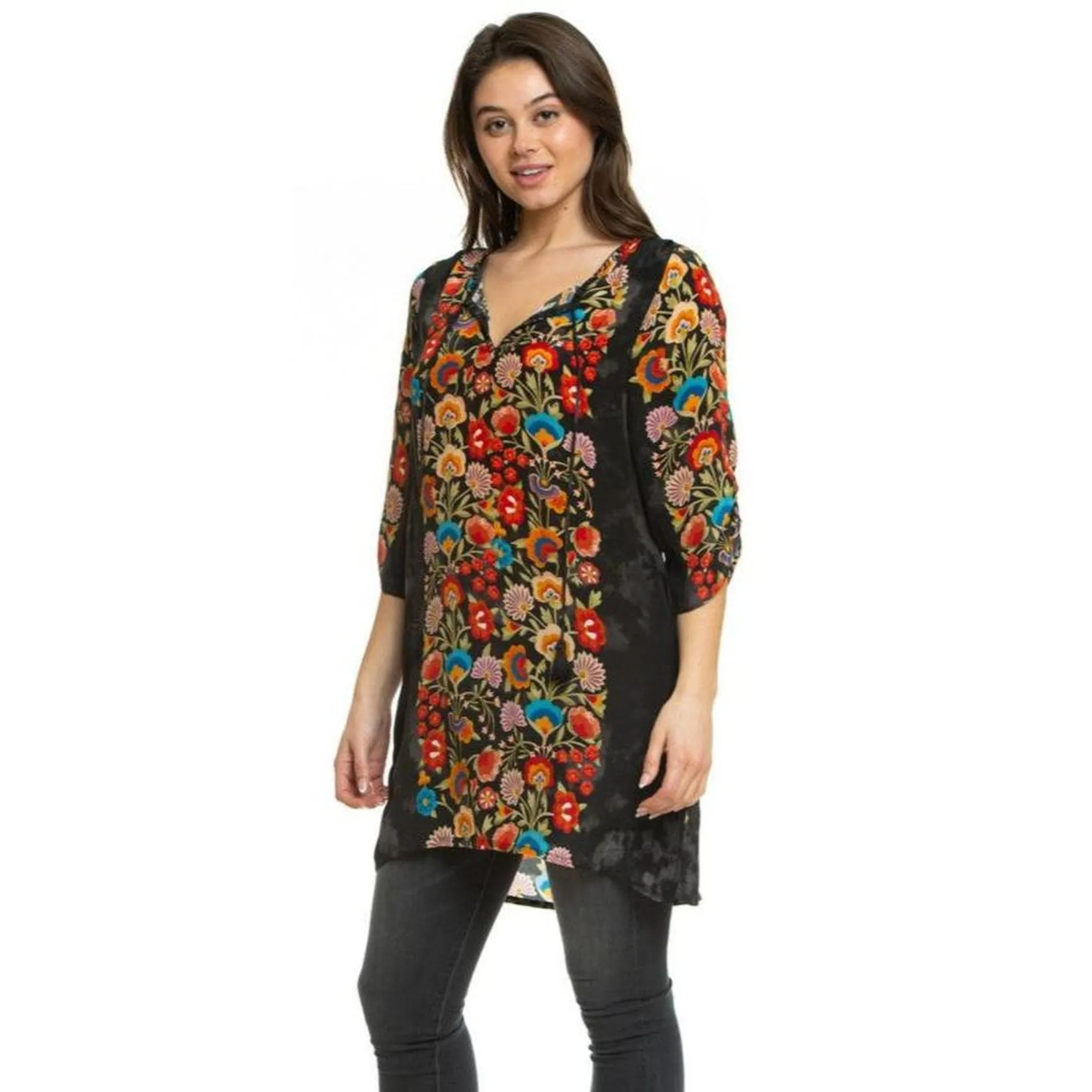 Silk Sanaya Sable Tunic