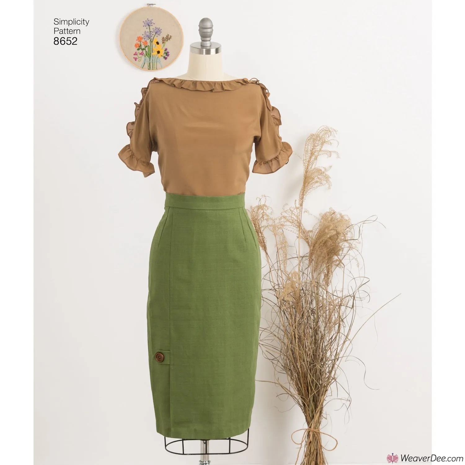 Simplicity Pattern S8652 Misses' Skirts