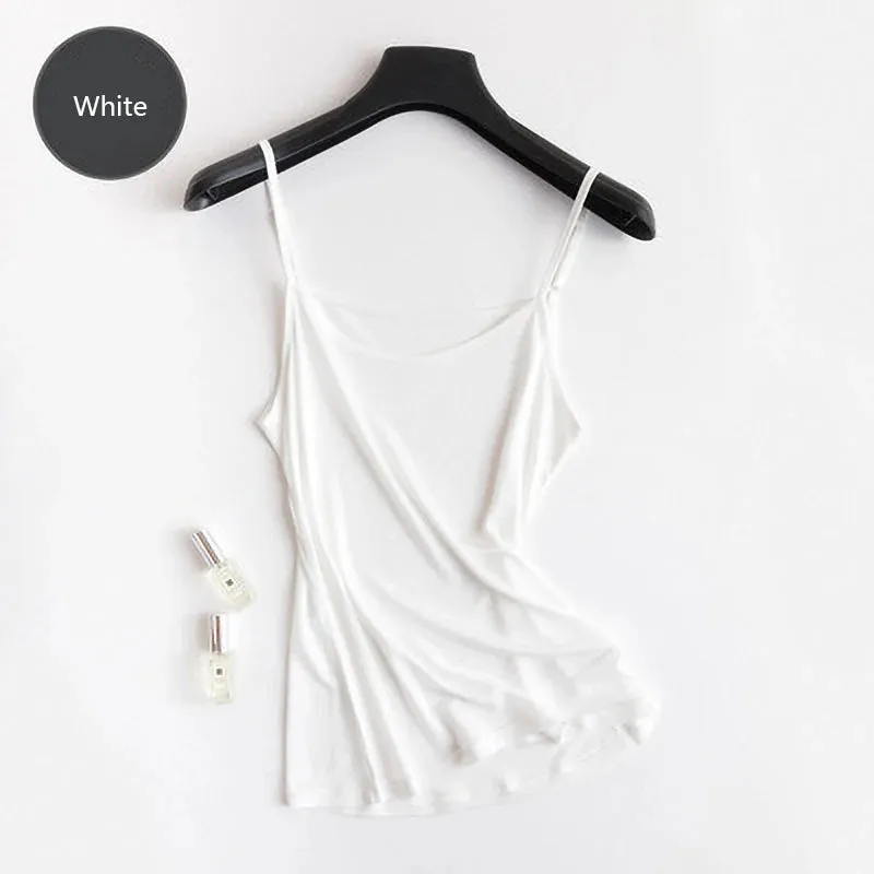 Singlet Women 100% Silk Camisoles