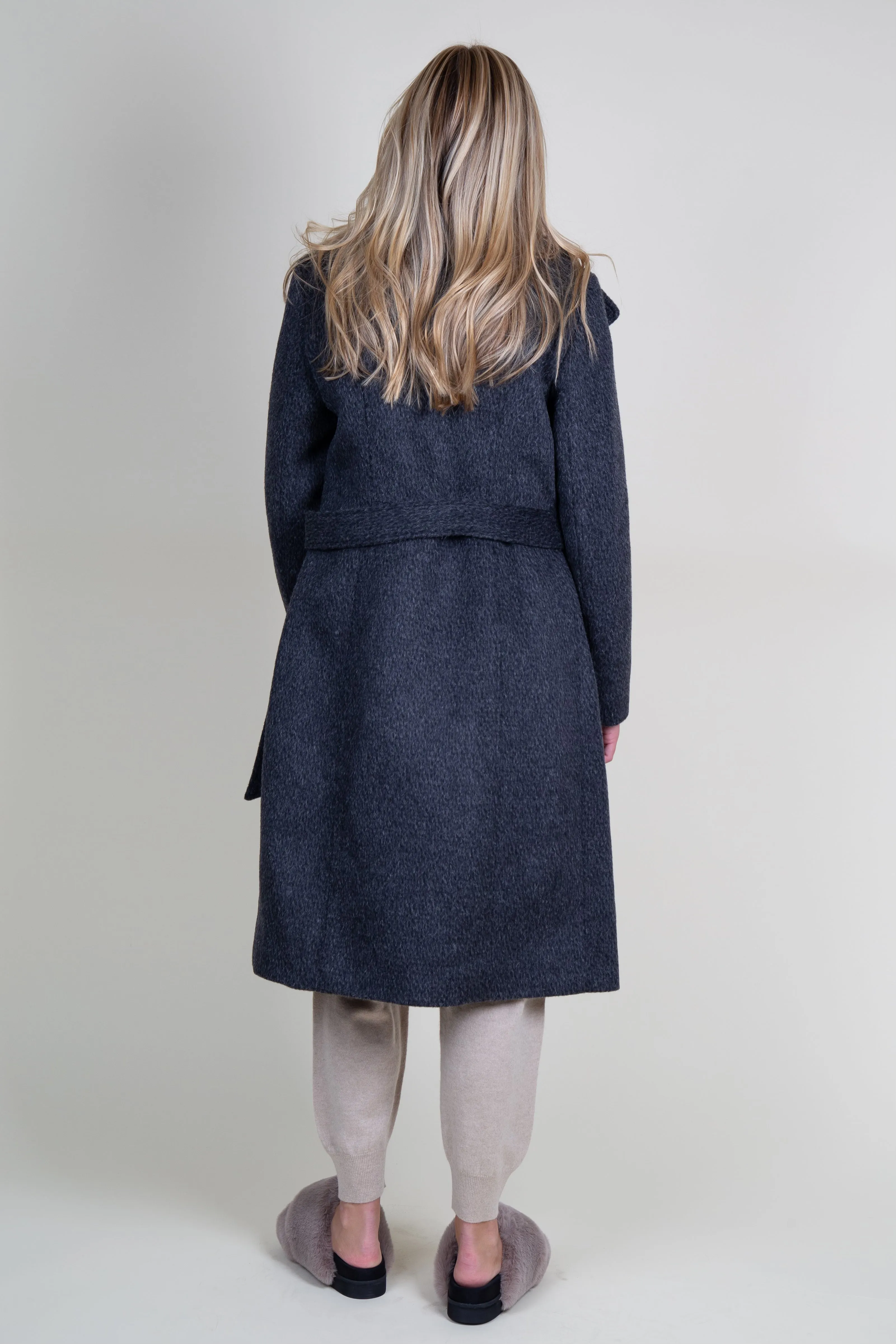 SOAI X KYO | Genie Belted Wool Coat