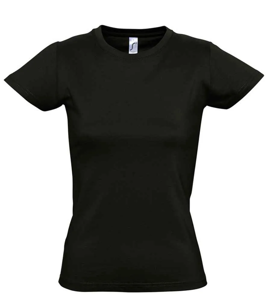 SOL'S Imperial Heavy T-Shirt (Ladies) - Black, Grey, White