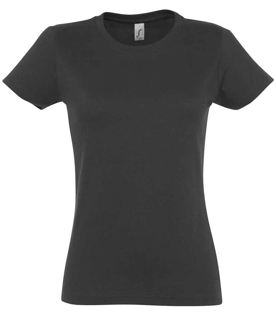 SOL'S Imperial Heavy T-Shirt (Ladies) - Black, Grey, White