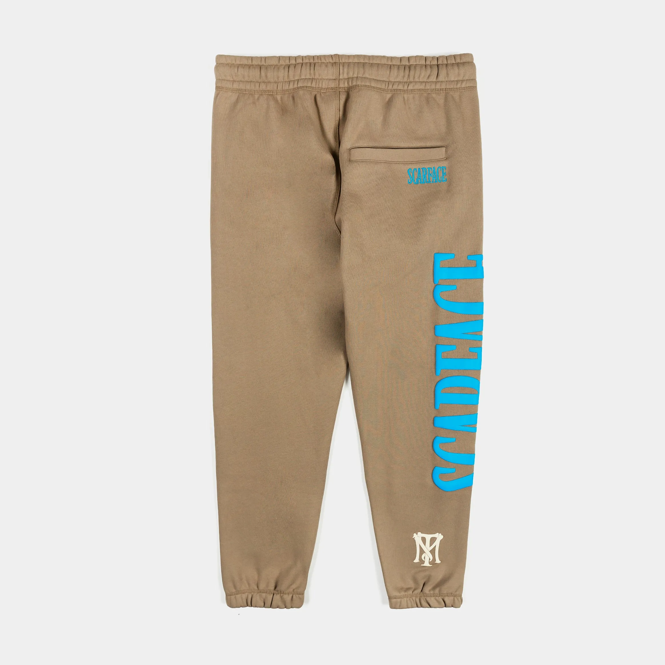 SP x Scarface Logo Joggers Mens Pants (Beige)