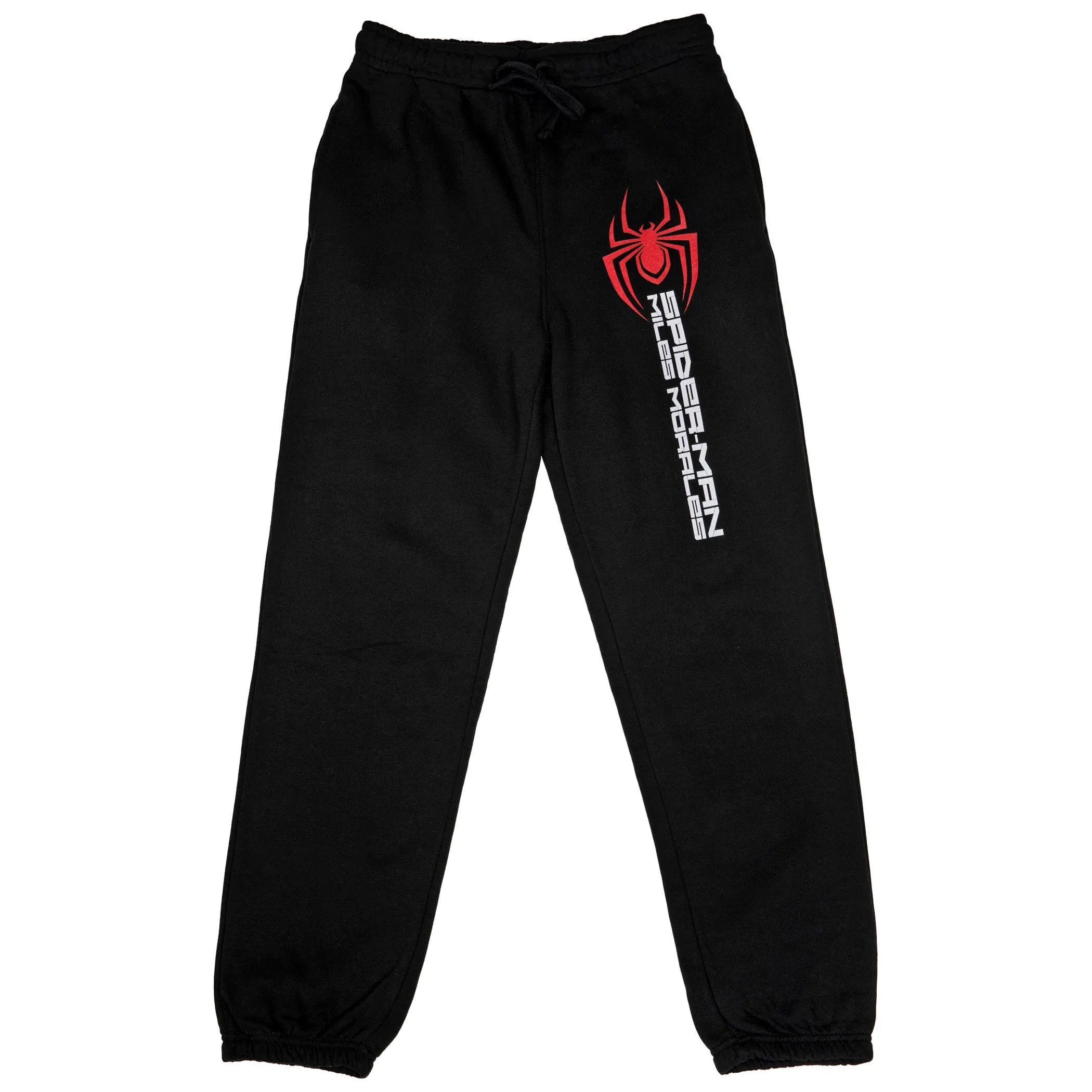 Spider-Man Miles Morales Symbol and Text Joggers