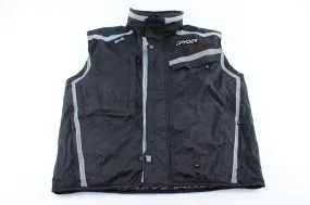 Spyder Black Zip Up Snow Vest