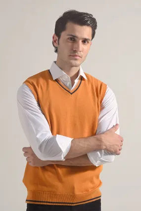 Sweater Vest - Orange