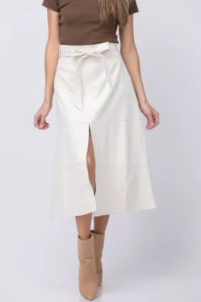 Tanya Taylor Hudson Skirt in Cream