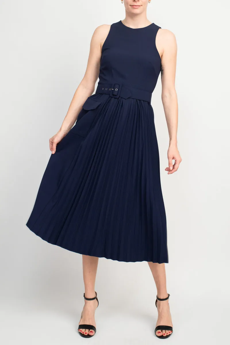 Taylor Midi Scoop Neck Midi Dress