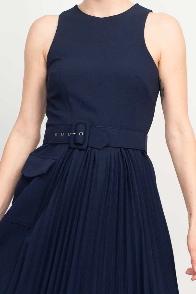 Taylor Midi Scoop Neck Midi Dress