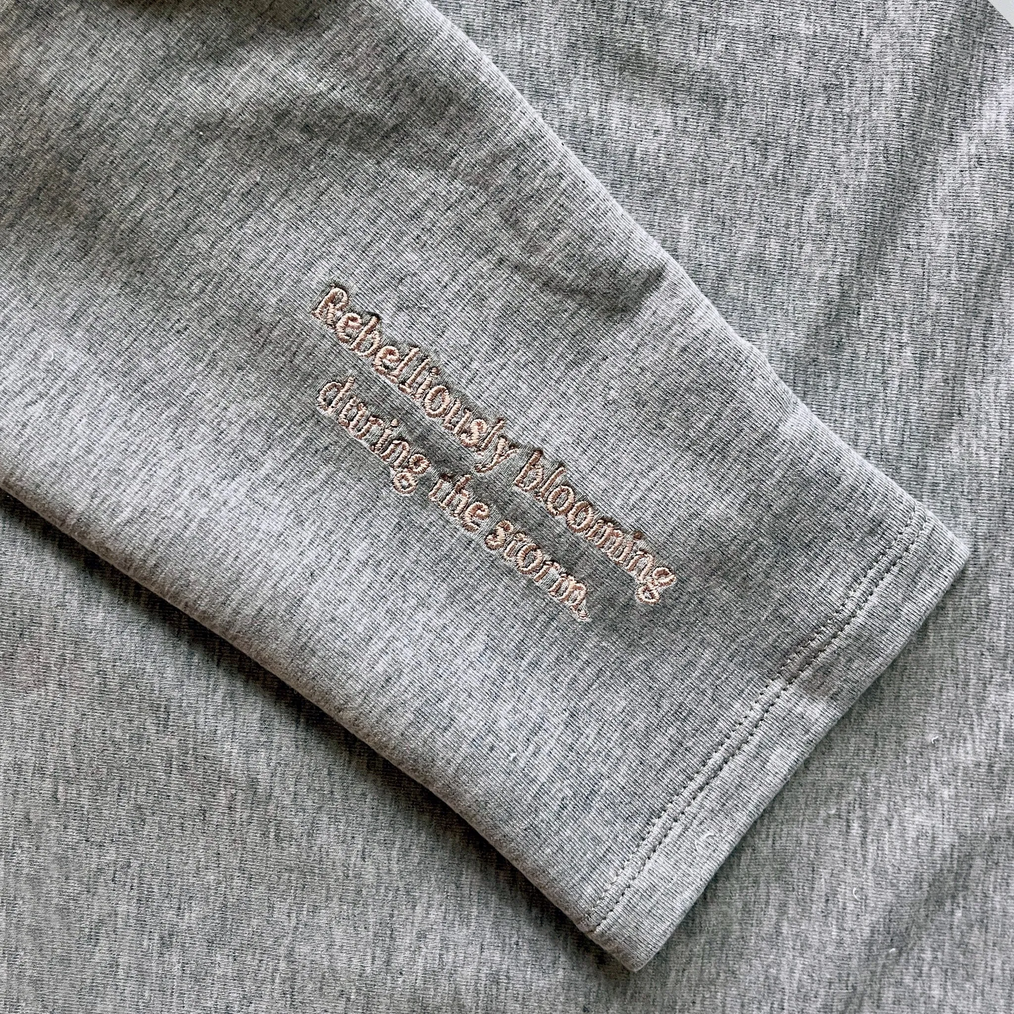 The Bloom Club Gray Long Sleeved Port Access Shirt