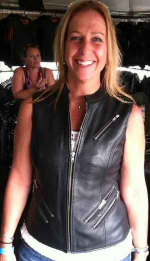 The Fairmont Ladies Black Vest