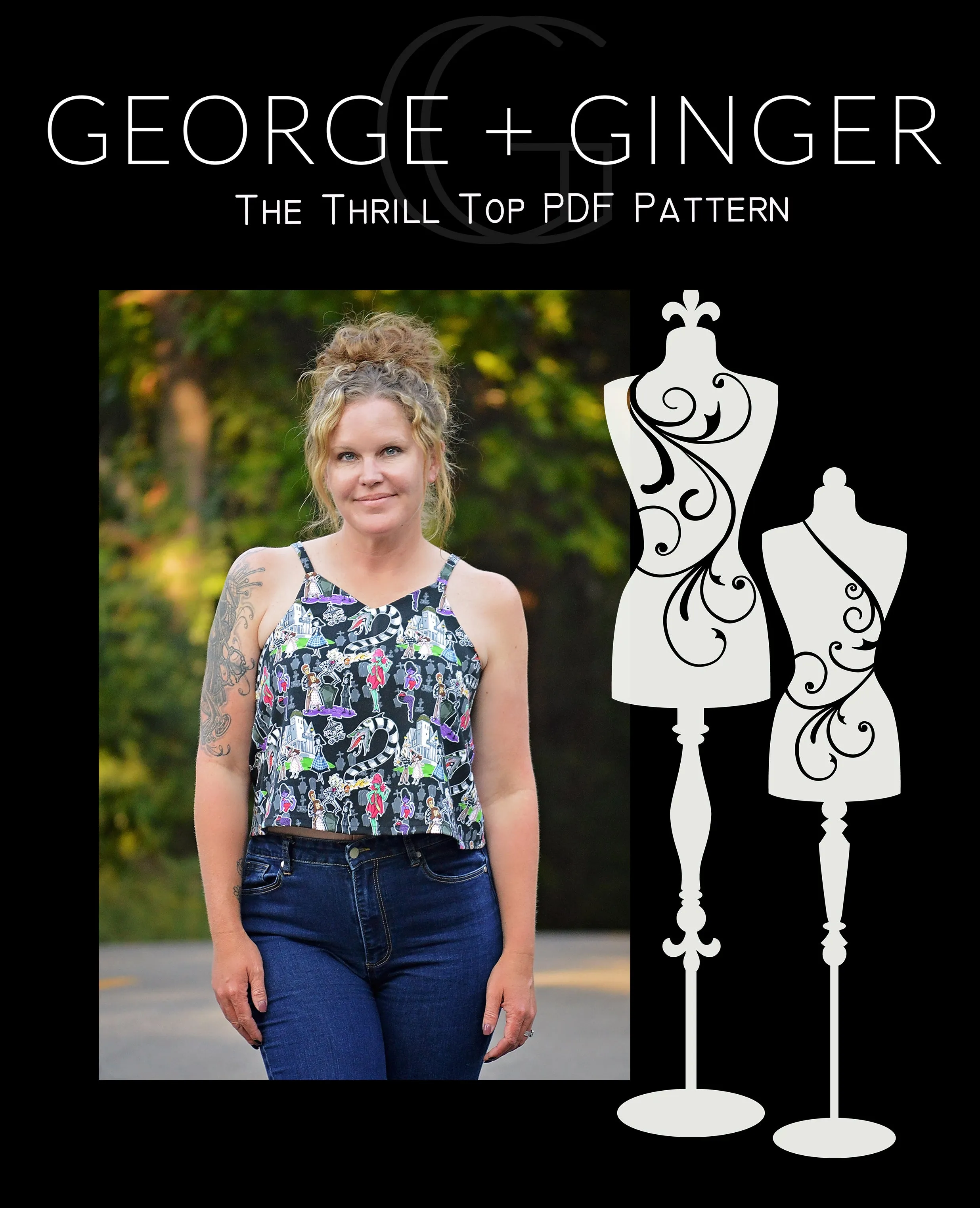 The TikTok Thrill Top PDF Sewing Pattern