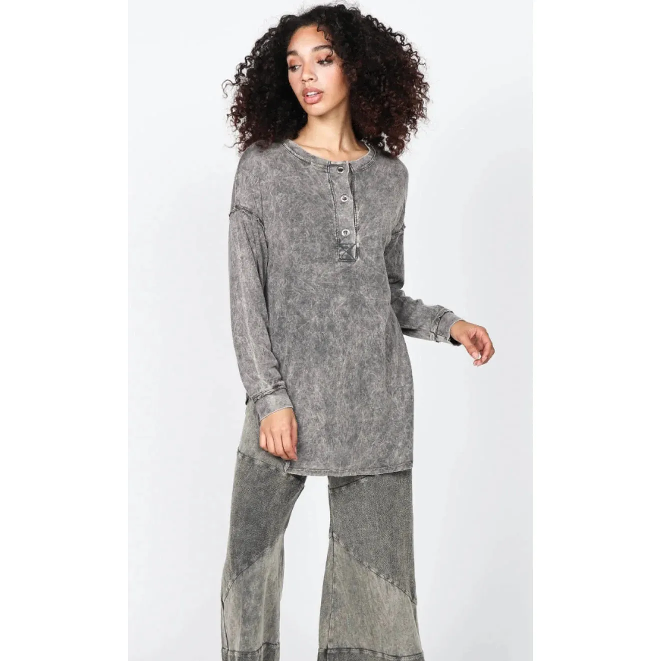 The Ultimate Lounge Tunic - Seal Grey