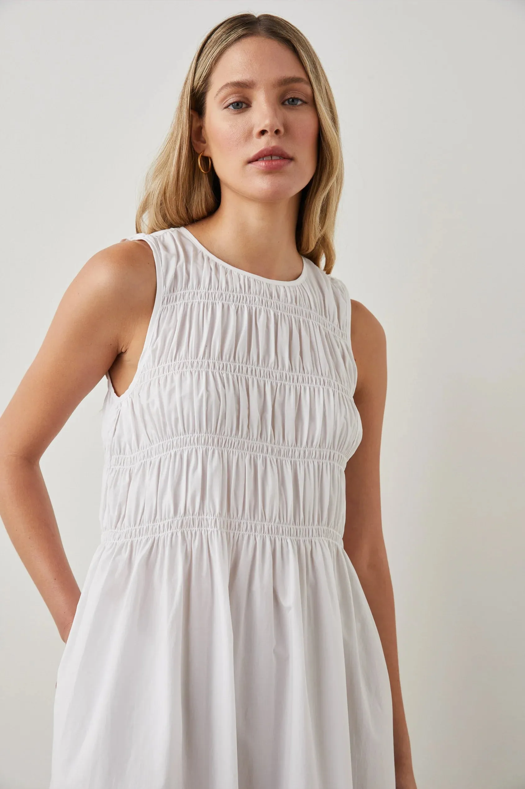 Tilda Dress White