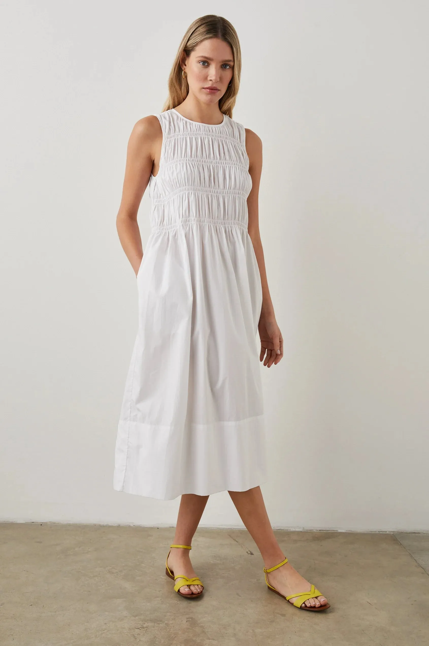 Tilda Dress White