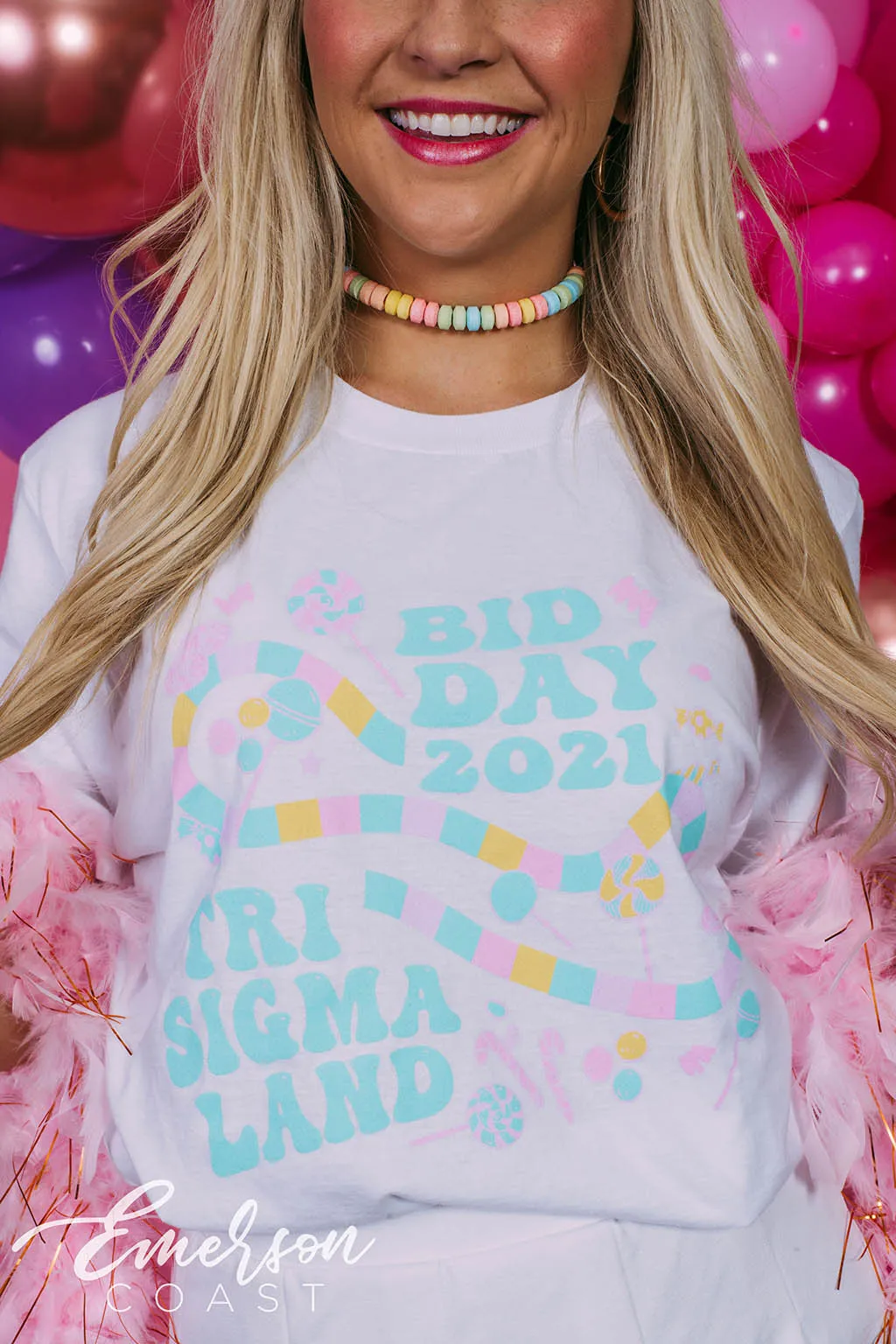 Tri Sigma Land Bid Day Tee