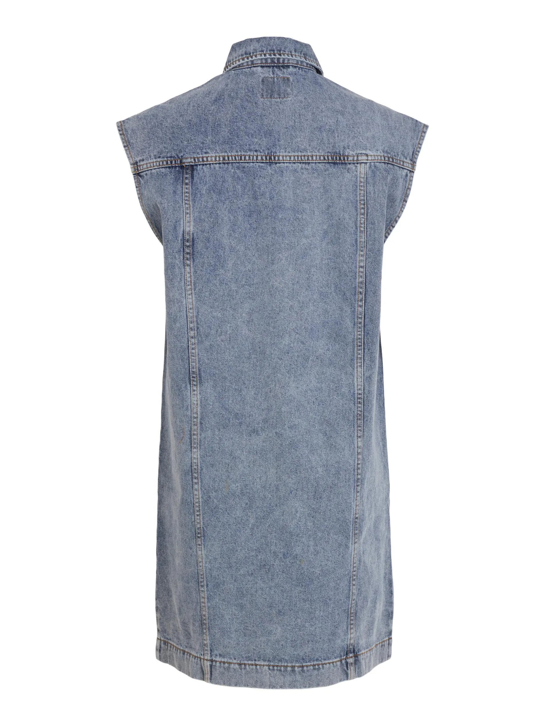 Vila Anites - Denim kjole / vest