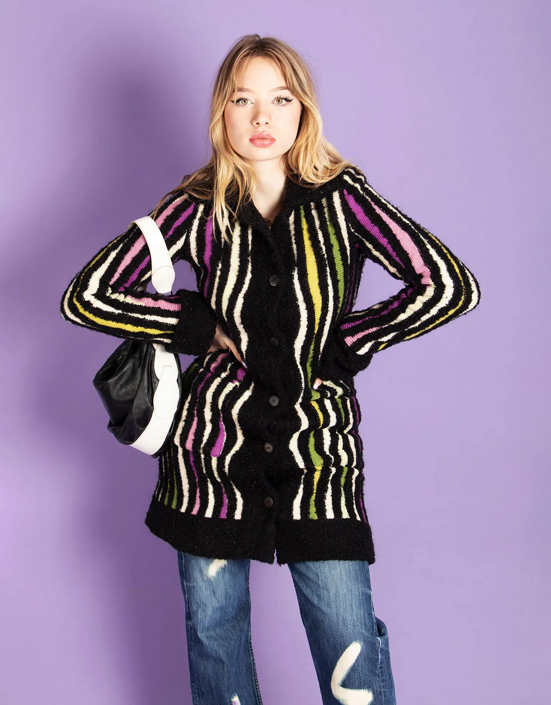 Vintage Missoni striped coat I