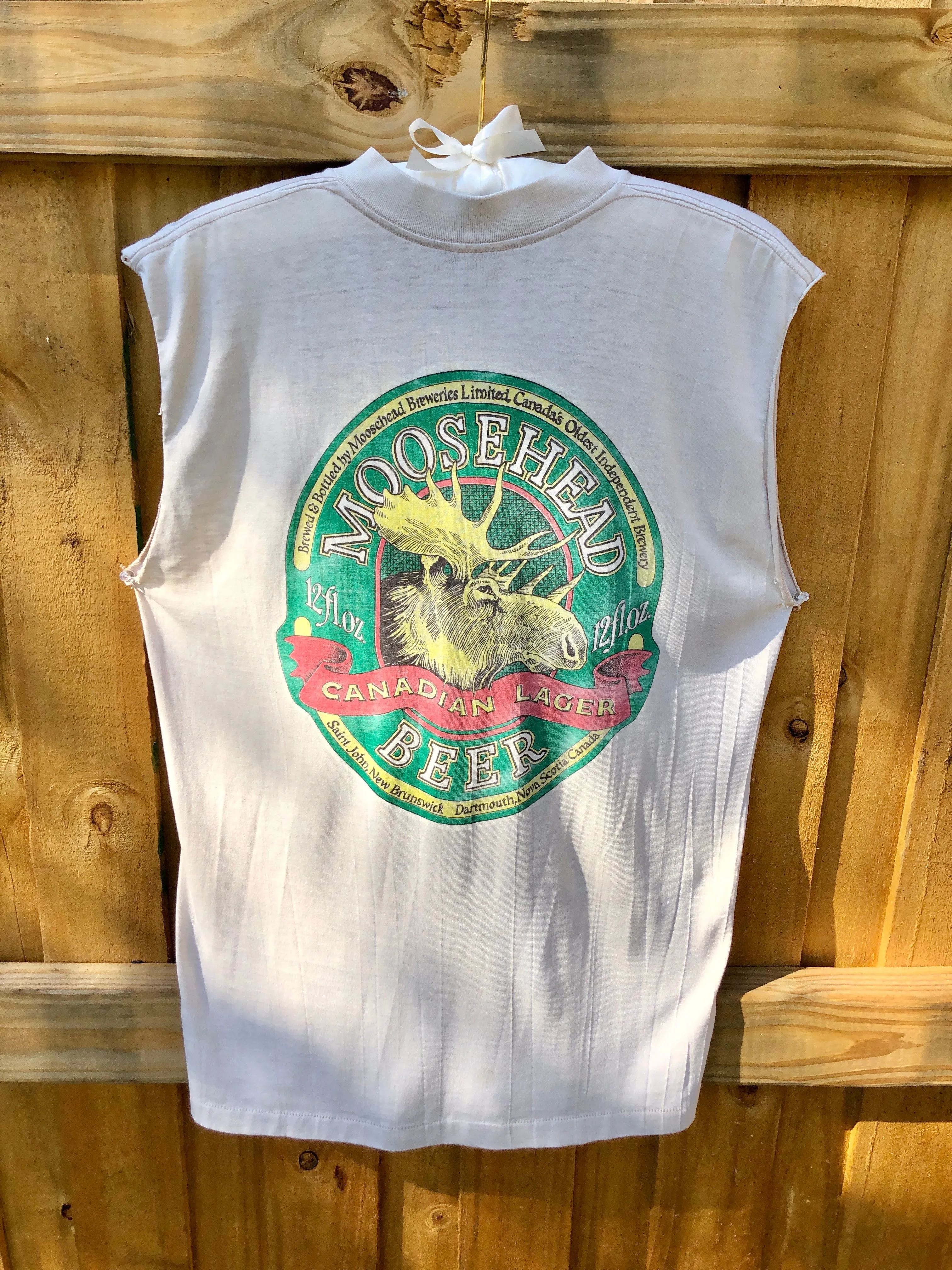 VINTAGE: Moose Club Cut-Off Tee