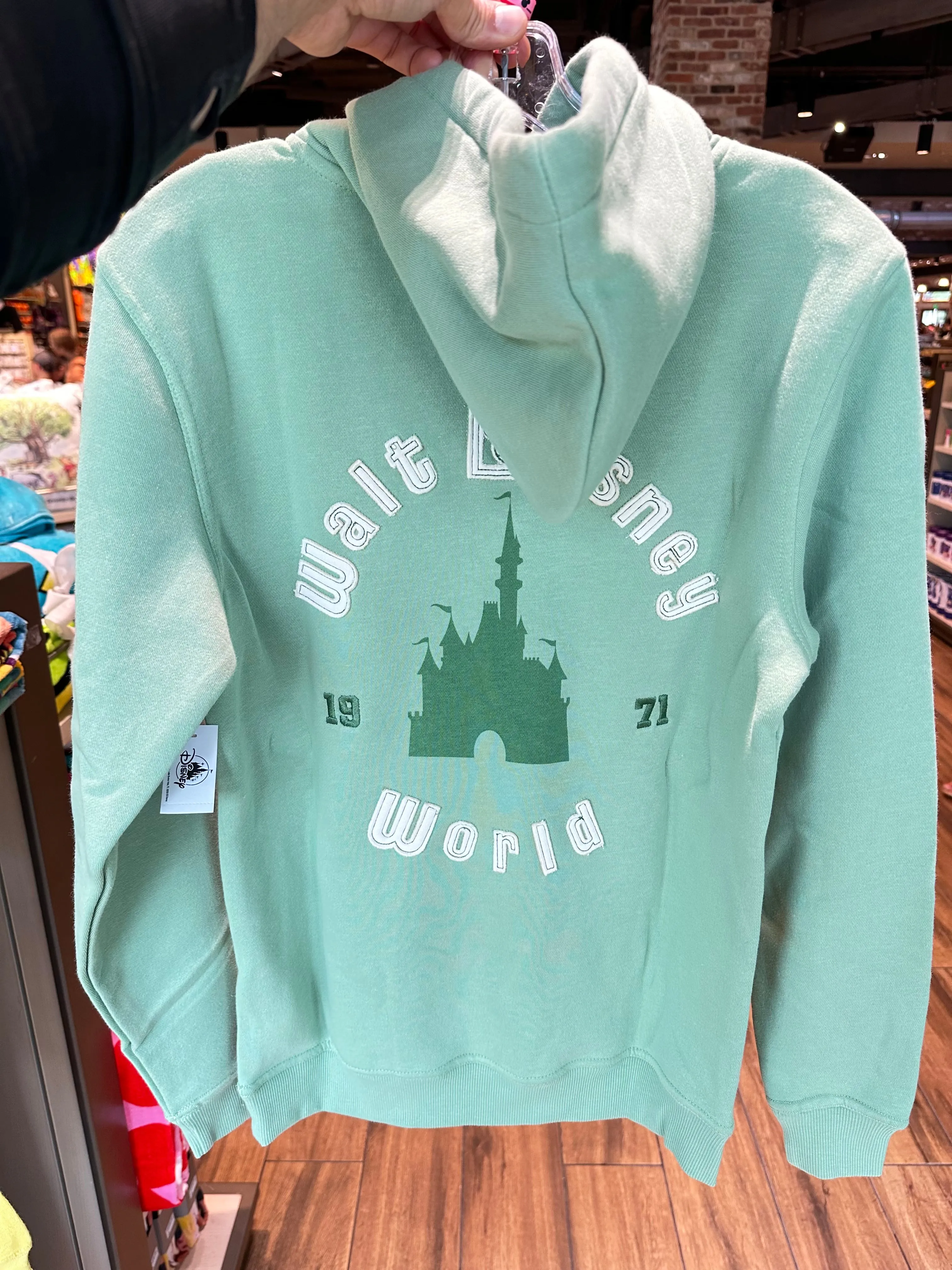 Walt Disney World Green Hoodie