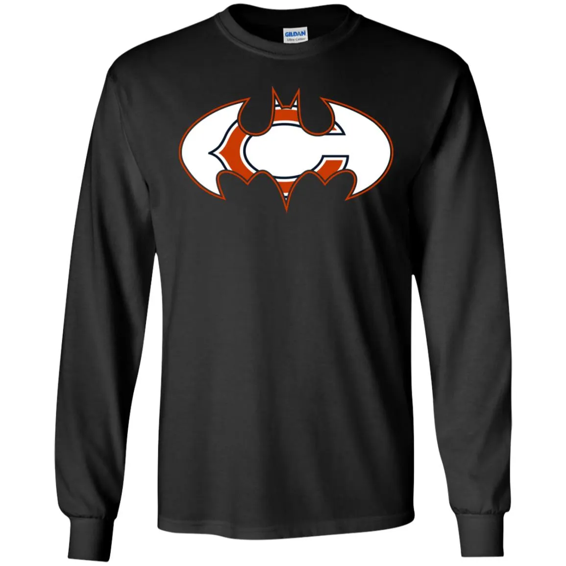 We Are The Chicago Bears Batman Nfl Mashup Men Long Sleeve Shirt