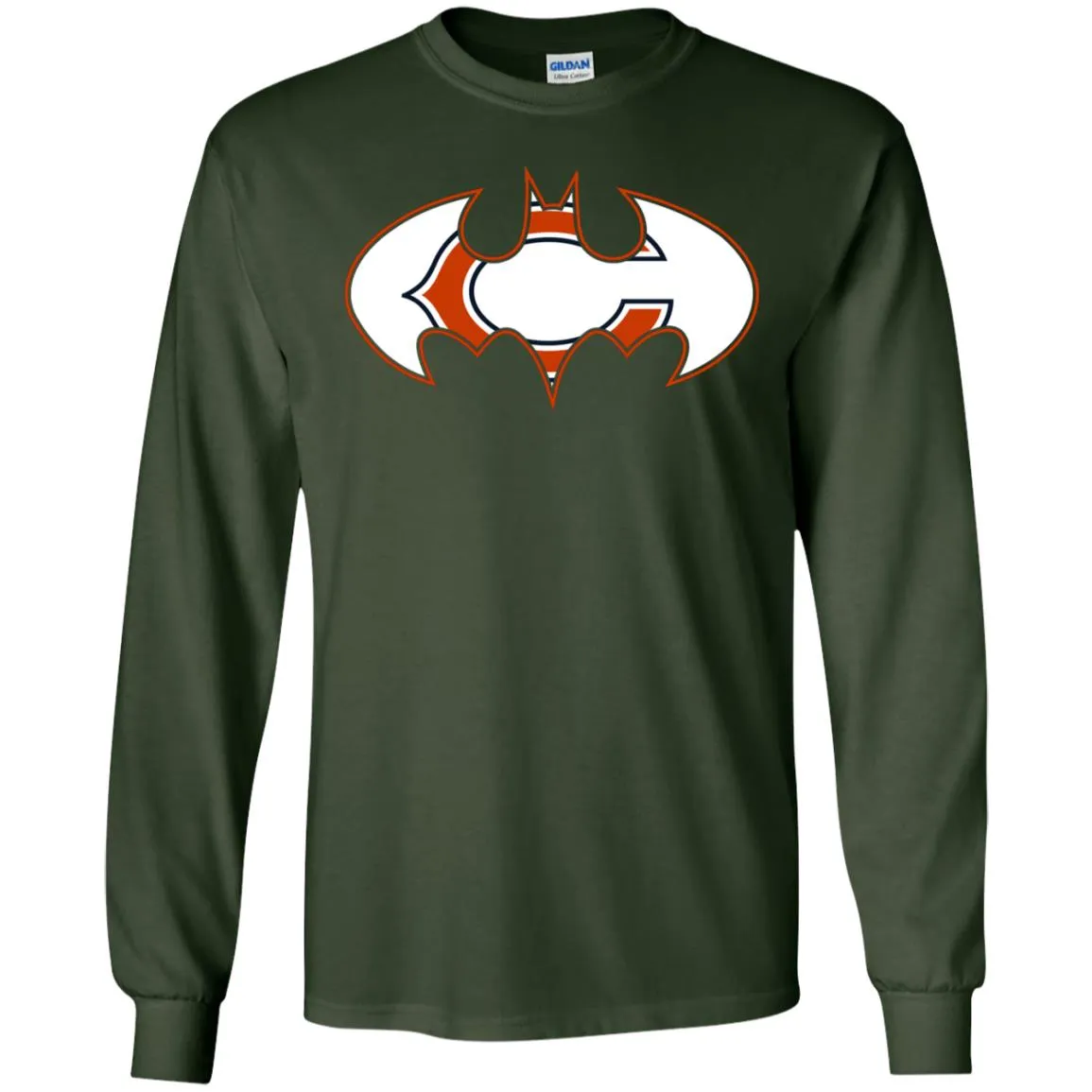 We Are The Chicago Bears Batman Nfl Mashup Men Long Sleeve Shirt