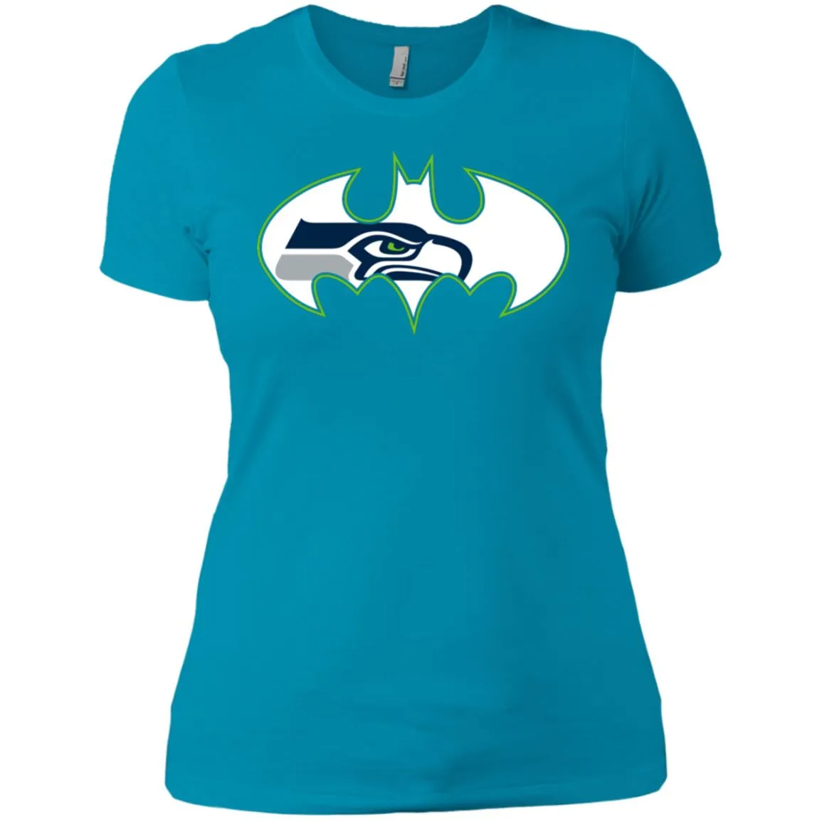 We Are The Seattle Seahawks Batman Nfl Mashup Women Cotton T-Shirt