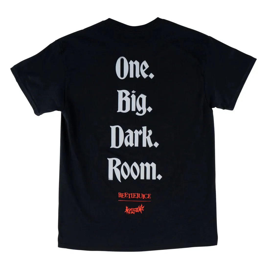 WELCOME x BEETLEJUICE- DARK ROOM T SHIRT BLACK