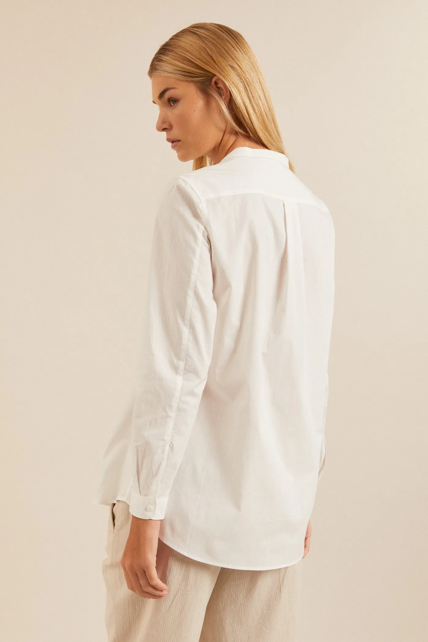 White Long sleeve Shirt Lanius