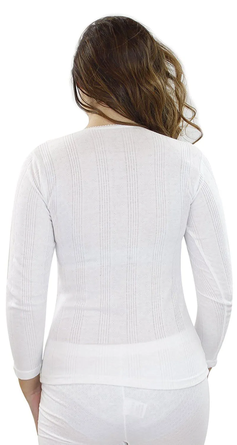 Womens Long Sleeve Thermal Top