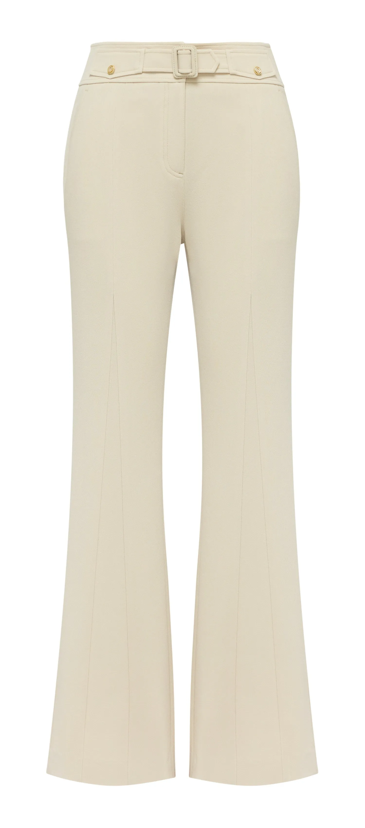 YAYING Triacetate Straight Flared Pants